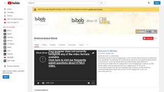 
                            7. Mobilselskabet Bibob - YouTube