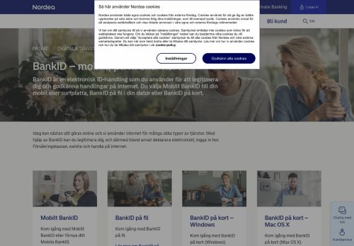 
                            10. Mobilt BankID, BankID på fil och kort | Nordea.se