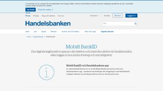 
                            7. Mobilt BankID | Handelsbanken