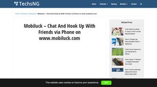 
                            4. Mobiluck - Chat And Hook Up With Friends via Phone on www ...