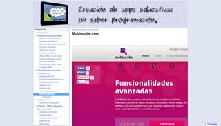 
                            11. Mobincube.com - Creación de apps educativas sin saber programación