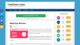 
                            12. Mobirise Website Builder Review: Ease of Use, Pricing, Features ...