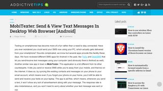 
                            13. MobiTexter: Send & View Android Text Messages In Desktop Web ...