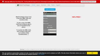 
                            4. MobiTrackApps - Track SMS, Calls and Locations data for Android ...