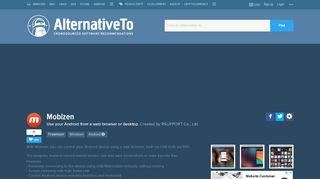 
                            8. Mobizen Alternatives and Similar Software - AlternativeTo.net