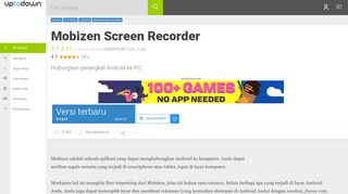 
                            4. Mobizen Screen Recorder 3.6.3.4 untuk Android - Unduh