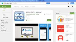 
                            6. MOBROG Encuestas App - Aplicaciones en Google Play
