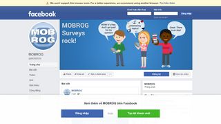 
                            7. MOBROG - Trang chủ | Facebook