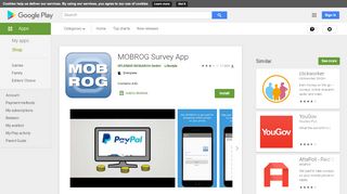 
                            9. MOBROG Umfrage App – Apps bei Google Play