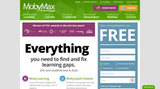 
                            12. MobyMax | Fix learning gaps