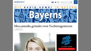 
                            7. Moccamedia gründet zwei Tochteragenturen - Horizont