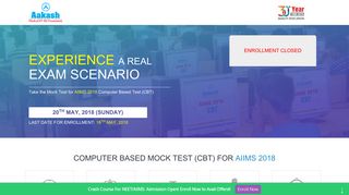 
                            4. Mock Test for AIIMS 2018 Computer Based Test (CBT)