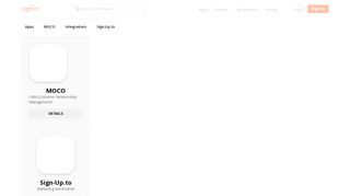 
                            8. MOCO + Sign-Up.to Integrations | Zapier