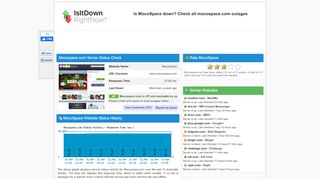 
                            8. Mocospace.com - Is MocoSpace Down Right Now?