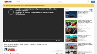 
                            5. MOD MENU POWER v15 {NEW FREEZE CONSOLE v7} {IP ...