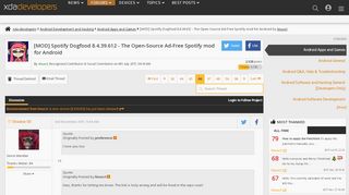 
                            8. [MOD] Spotify Dogfood 8.4.39.612 - XDA Forums - XDA Developers