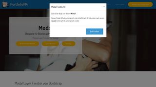 
                            10. Modal Layer Bootstrap - Mobirise Tutorials