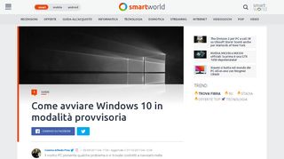 
                            9. Modalità provvisoria Windows 10 | Avviare | Da spento | Riavviare ...