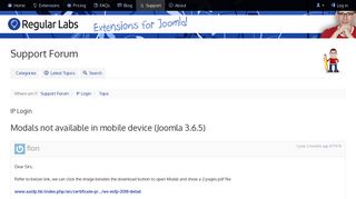 
                            9. Modals not available in mobile device (Joomla 3.6.5) - Regular ...