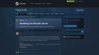 
                            10. Modding On Nitrado Server :: 7 Days to Die General Discussions