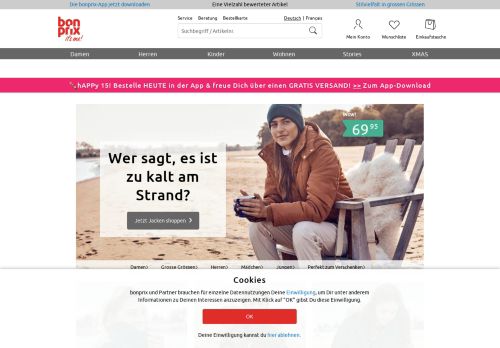 
                            2. Mode, Schuhe und Möbel online bestellen | bonprix.ch