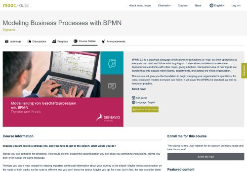 
                            10. Modeling Business Processes with BPMN | mooc.house