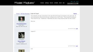 
                            2. ModelMayhem.com - Login and Logout