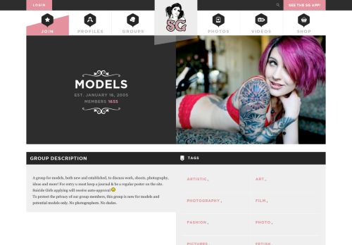 
                            2. models - Member sign up | SuicideGirls