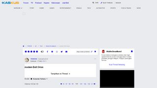 
                            4. modem Bolt Orion - Page 100 | KASKUS
