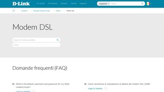 
                            5. Modem DSL | D-Link Italia