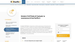 
                            12. Modem FASTGate di Fastweb: la recensione di SosTariffe.it ...