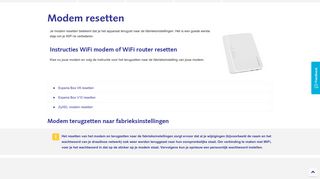 
                            11. Modem resetten | Telfort