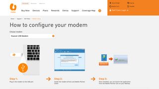 
                            8. Modem setup | U Mobile