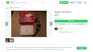 
                            9. Modem TIM ADSL 2 in 74121 Taranto for €15 - Shpock