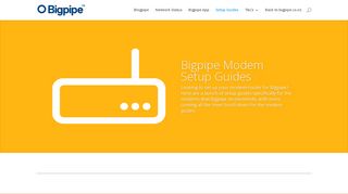 
                            8. Modem/Router Setup Guides - Blogpipe - Bigpipe