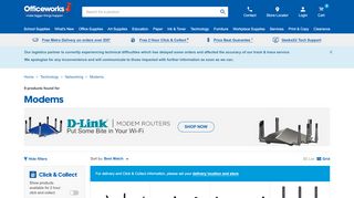
                            13. Modems | Officeworks