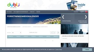 
                            6. Møder og Events - Dubli Network