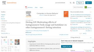 
                            12. Moderating effects of Instagrammers' body image and Instafame on ...