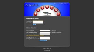 
                            2. Moderator Login - zfishbook