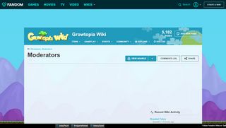
                            6. Moderators | Growtopia Wiki | FANDOM powered by Wikia