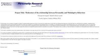 
                            10. Moderators of the relationship between Personality and Maladaptive ...