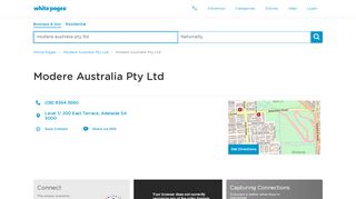 
                            13. Modere Australia Pty Ltd | East Terrace, Adelaide, SA | White Pages®