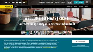 
                            7. Modern Hotel, Short and Long Stay by The Student Hotel Maastricht