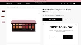 
                            9. Modern Renaissance Eyeshadow Palette - Anastasia Beverly Hills