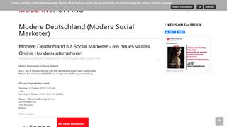 
                            9. Modern Shopping - Modere Deutschland (Modere Social Marketer)