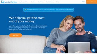 
                            2. ModernAdvisor: Online Financial Advisor