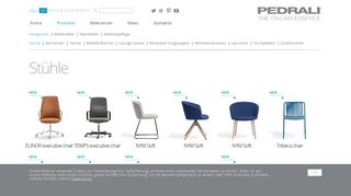 
                            5. Moderne Stühle und Sessel mit Italienische Design - Pedrali Katalog