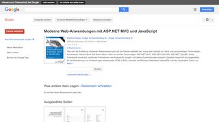 
                            5. Moderne Web-Anwendungen mit ASP.NET MVC und JavaScript