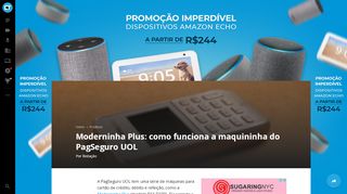 
                            4. Moderninha Plus: como funciona a maquininha do PagSeguro UOL ...
