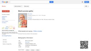 
                            10. Modi success gatha